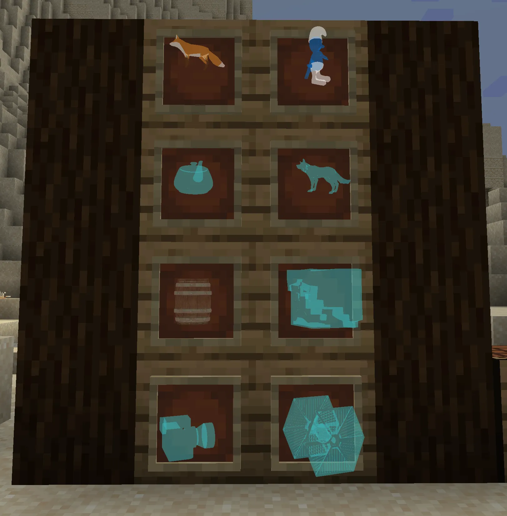 HoloFrames, Моды, Minecraft