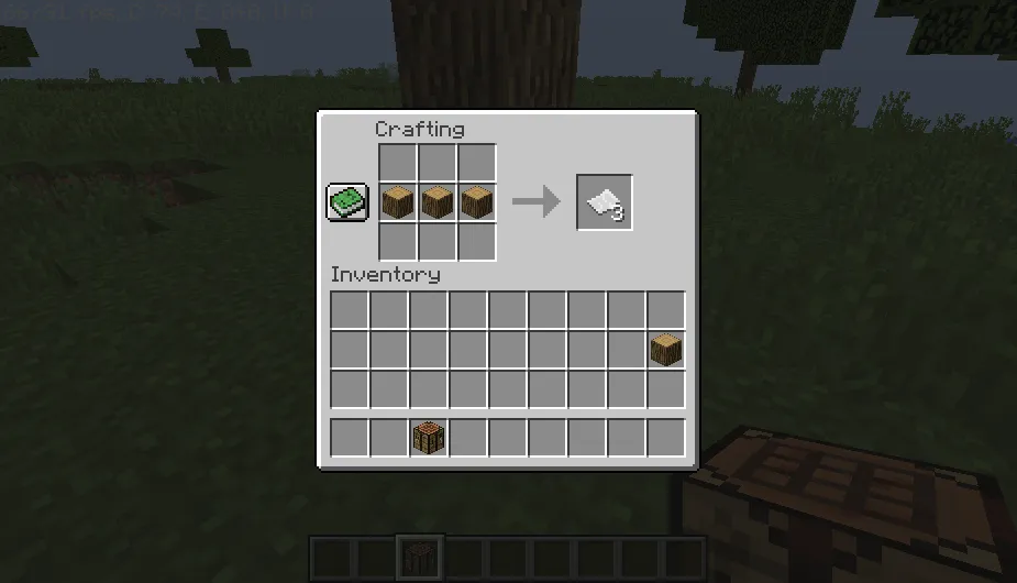 Ipe´s Paper for log — скриншот 5 (Моды, Minecraft)