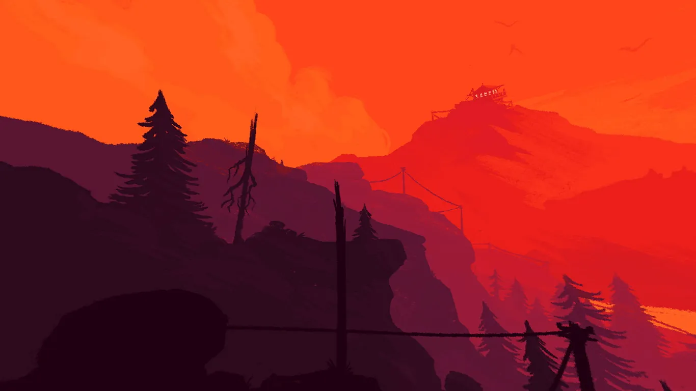 Firewatch sky, Текстуры, Minecraft