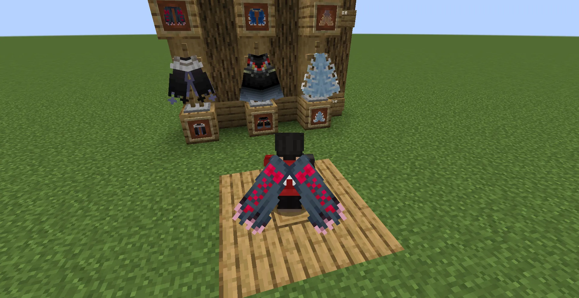 HololiveID Capes - Elytra Pack - — скриншот 1 (Текстуры, Minecraft)
