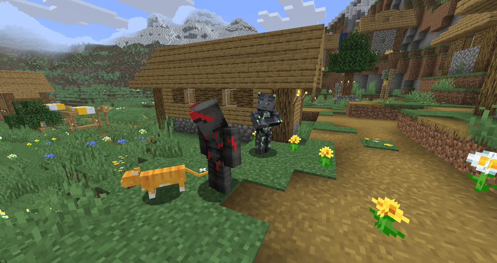 Songs of War Villagers — скриншот 3 (Текстуры, Minecraft)