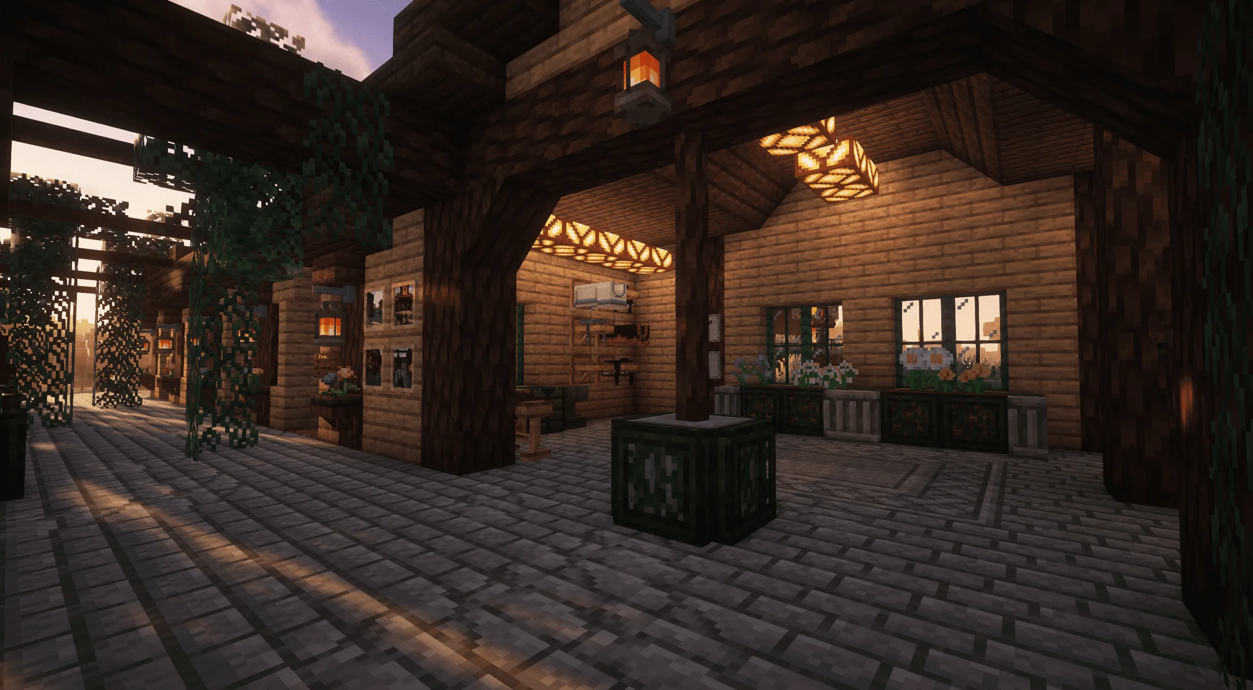 Purpura Skies: Homegrown — скриншот 1 (Модпаки, Minecraft)