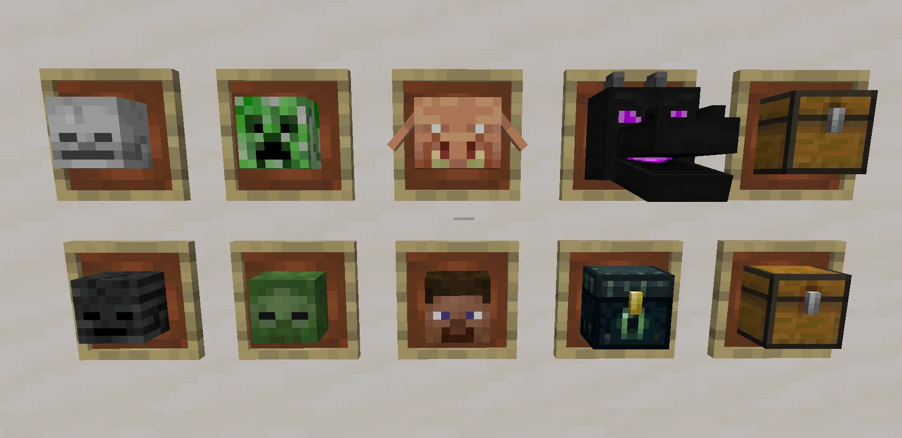 Better Blocks in Frames! — скриншот 2 (Текстуры, Minecraft)