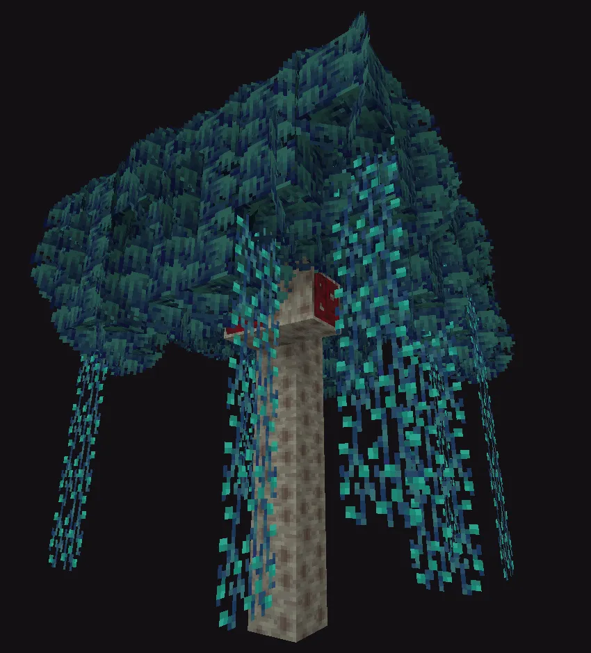 Fossils & Archaeology Bushy leaves — скриншот 1 (Текстуры, Minecraft)