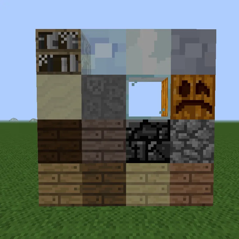 Open Textures — скриншот 2 (Текстуры, Minecraft)