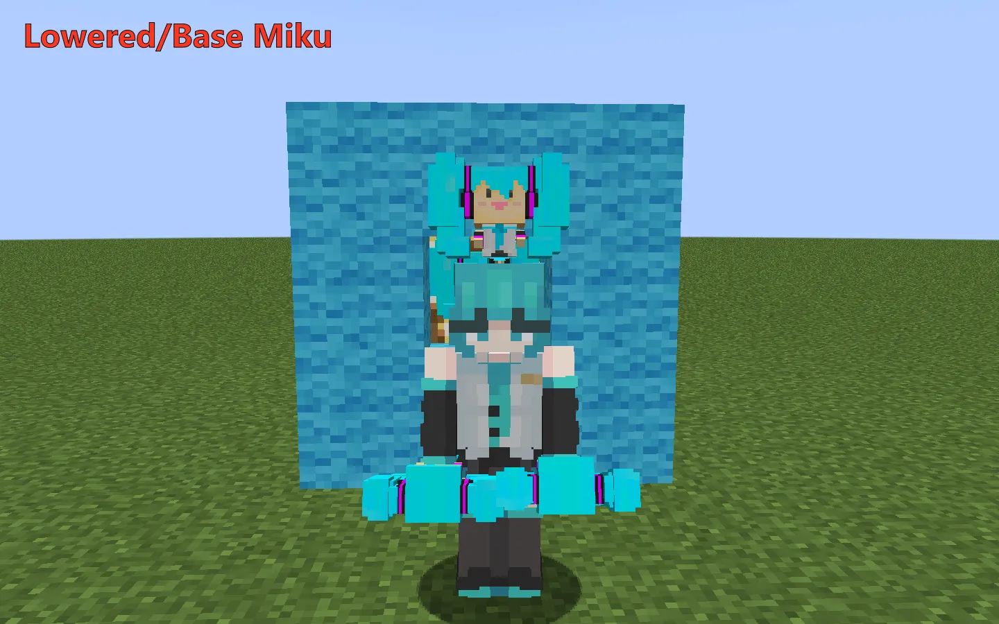 Big Miku Plush Totem — скриншот 5 (Текстуры, Minecraft)