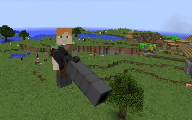 [SBM] Fluid Gun, Моды, Minecraft