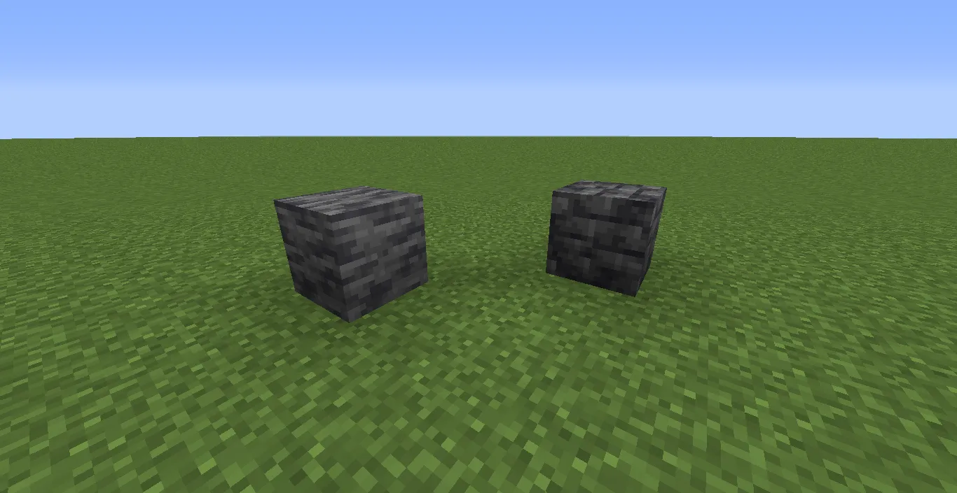 Less Cobbled Deepslate, Текстуры, Minecraft
