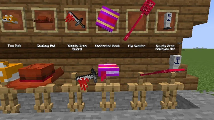 Funny Hats -By Shadbie34 — скриншот 17 (Текстуры, Minecraft)