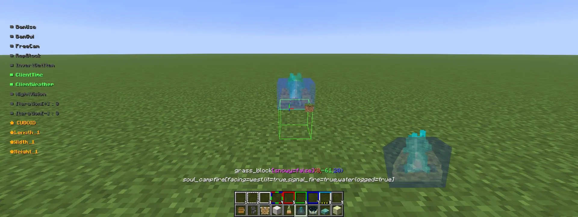 DynaVal, Моды, Minecraft