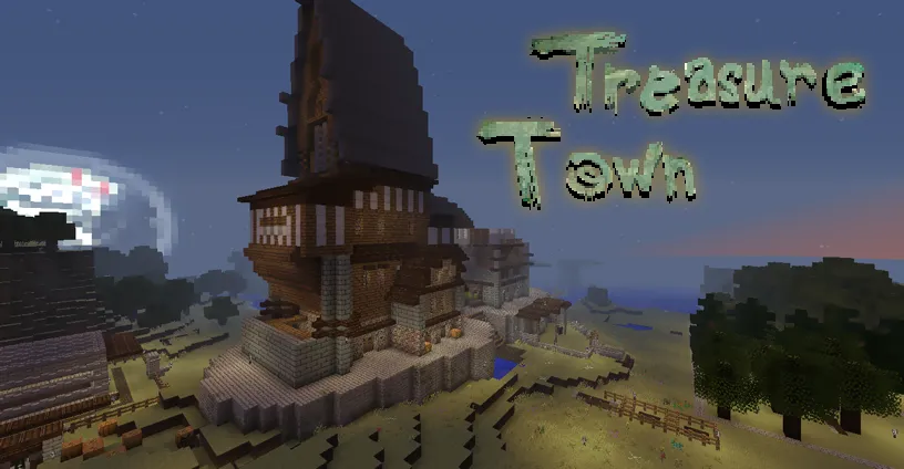 Treasure Town [16x] — скриншот 2 (Текстуры, Minecraft)