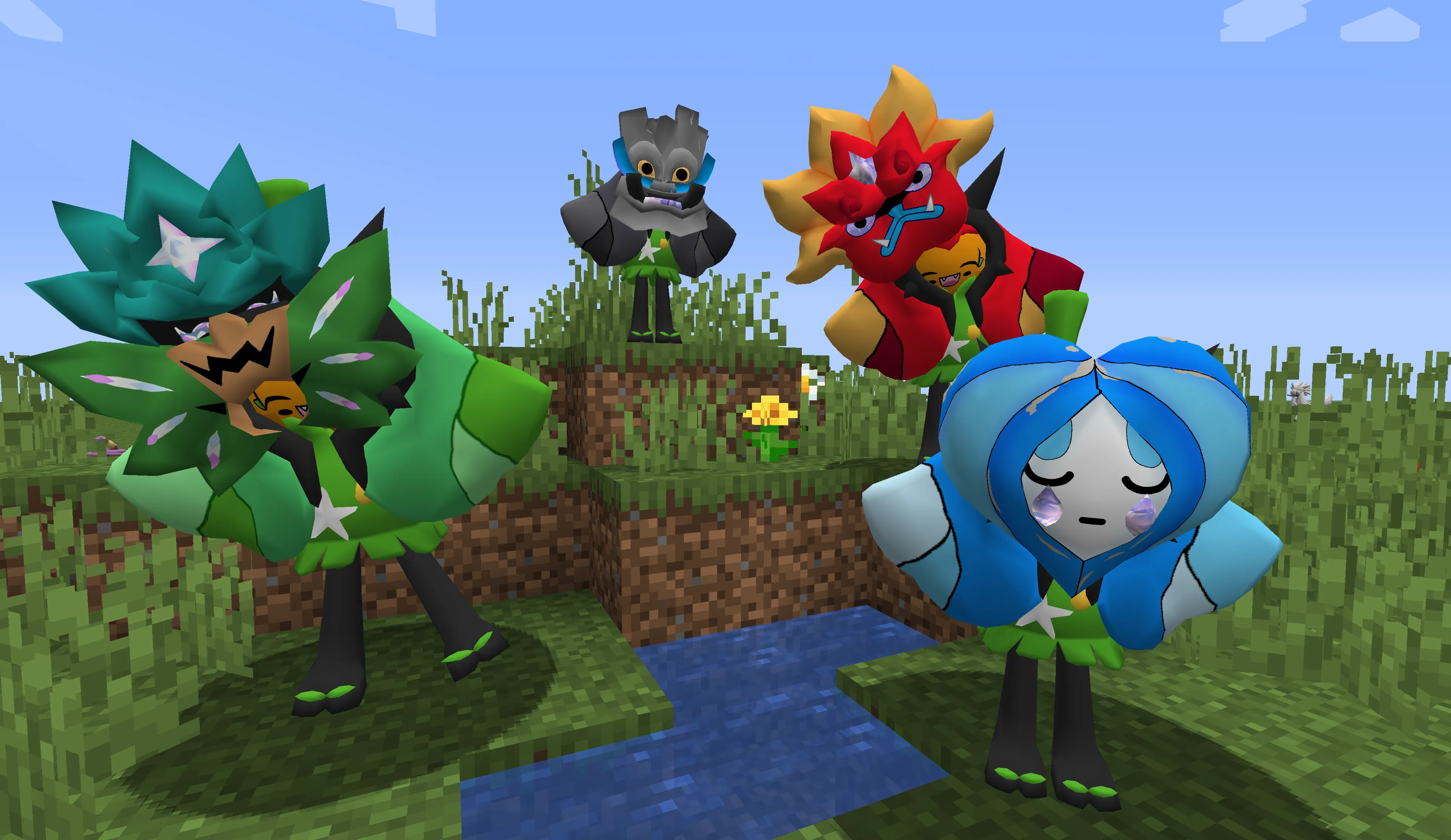 Ogerpon: Pixelmon Reforged Additions — скриншот 1 (Текстуры, Minecraft)