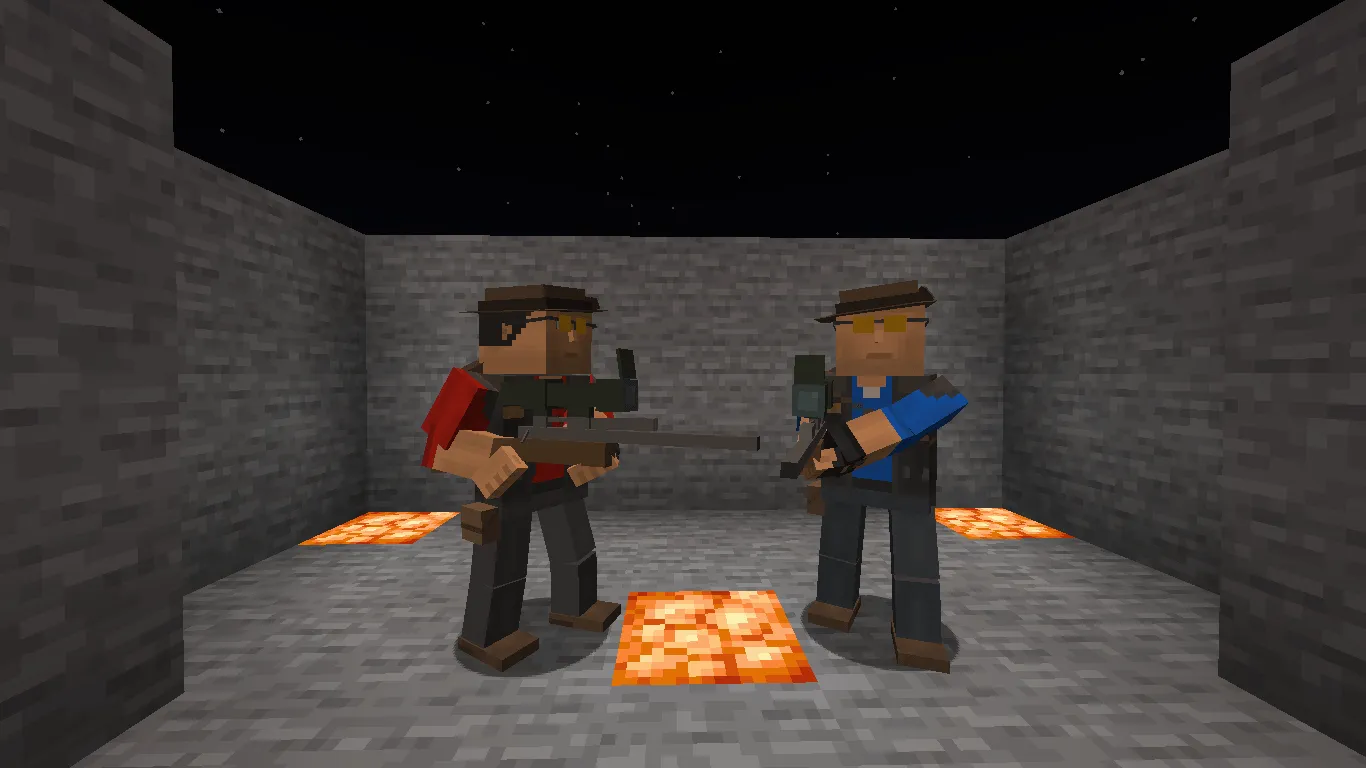 TF2 Mobs, Моды, Minecraft