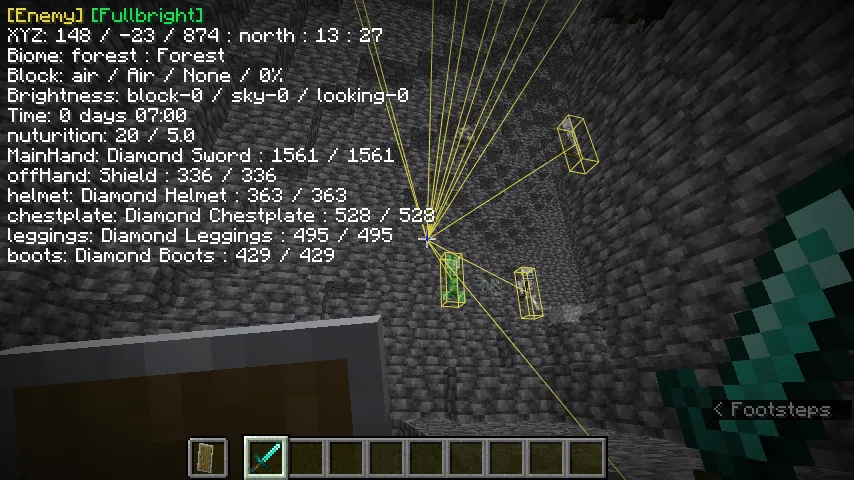 atianXray, Моды, Minecraft