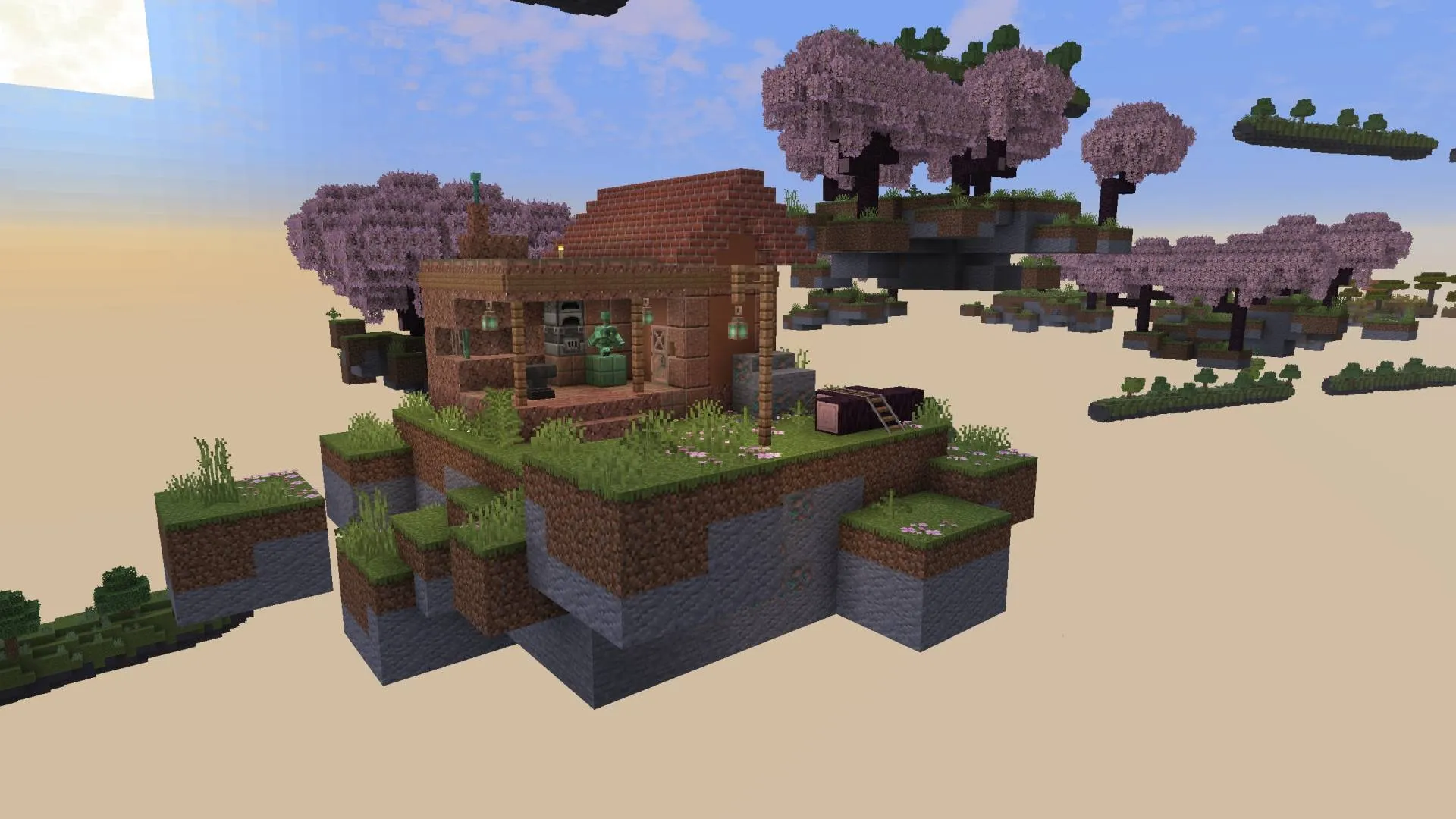 Tryzz's Skyblock Adventure, Карты, Minecraft