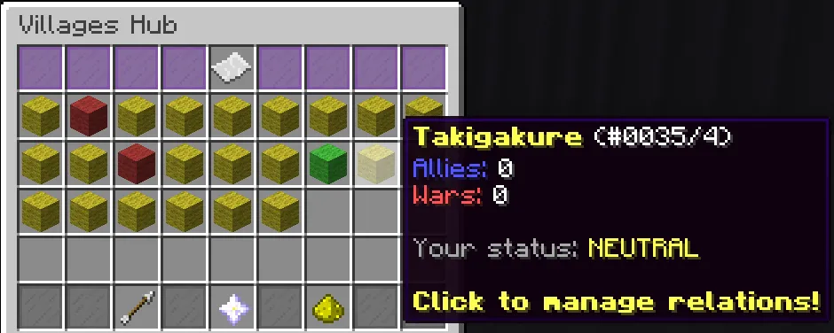 Naruto Destination - Villages, Моды, Minecraft