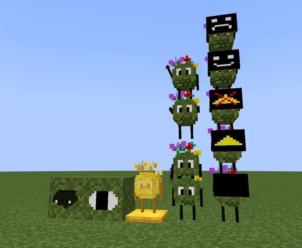 Mosslings, Моды, Minecraft