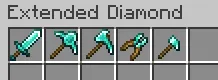 Extended Diamond, Моды, Minecraft