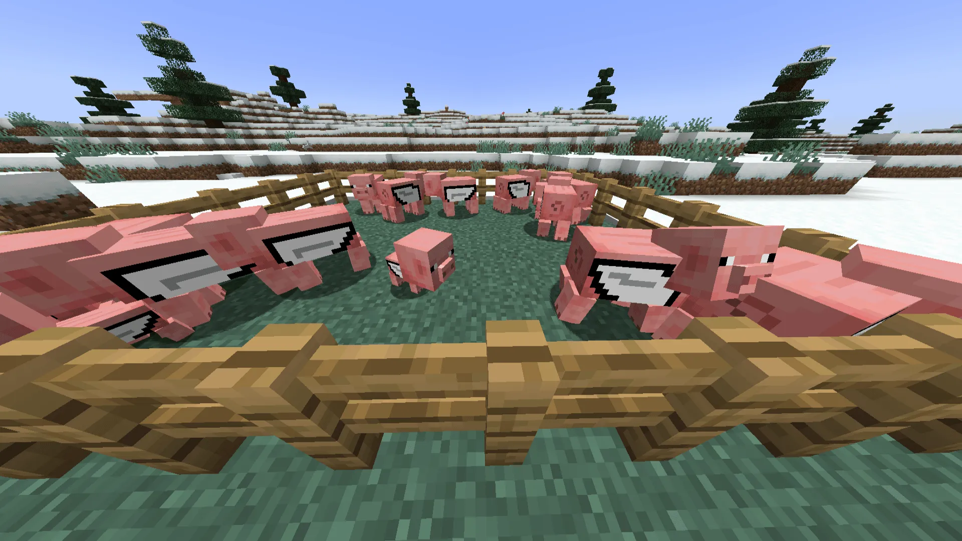 When Pigs Fly — скриншот 1 (Текстуры, Minecraft)