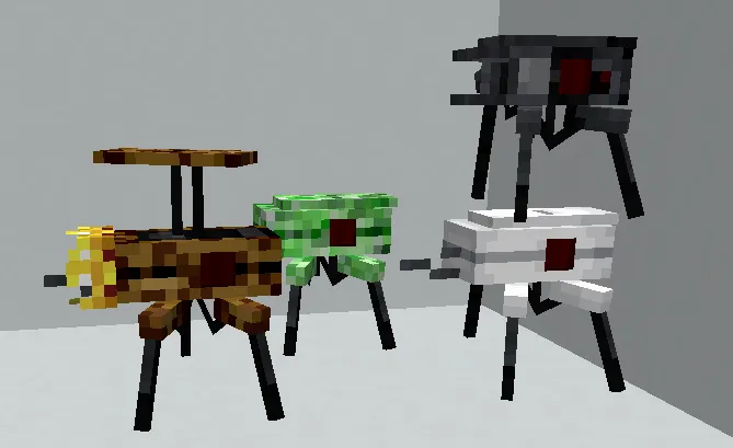 Shulker Turrets, Текстуры, Minecraft