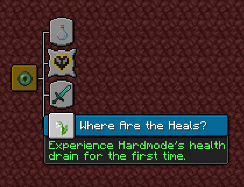 Diminishing Health, Моды, Minecraft