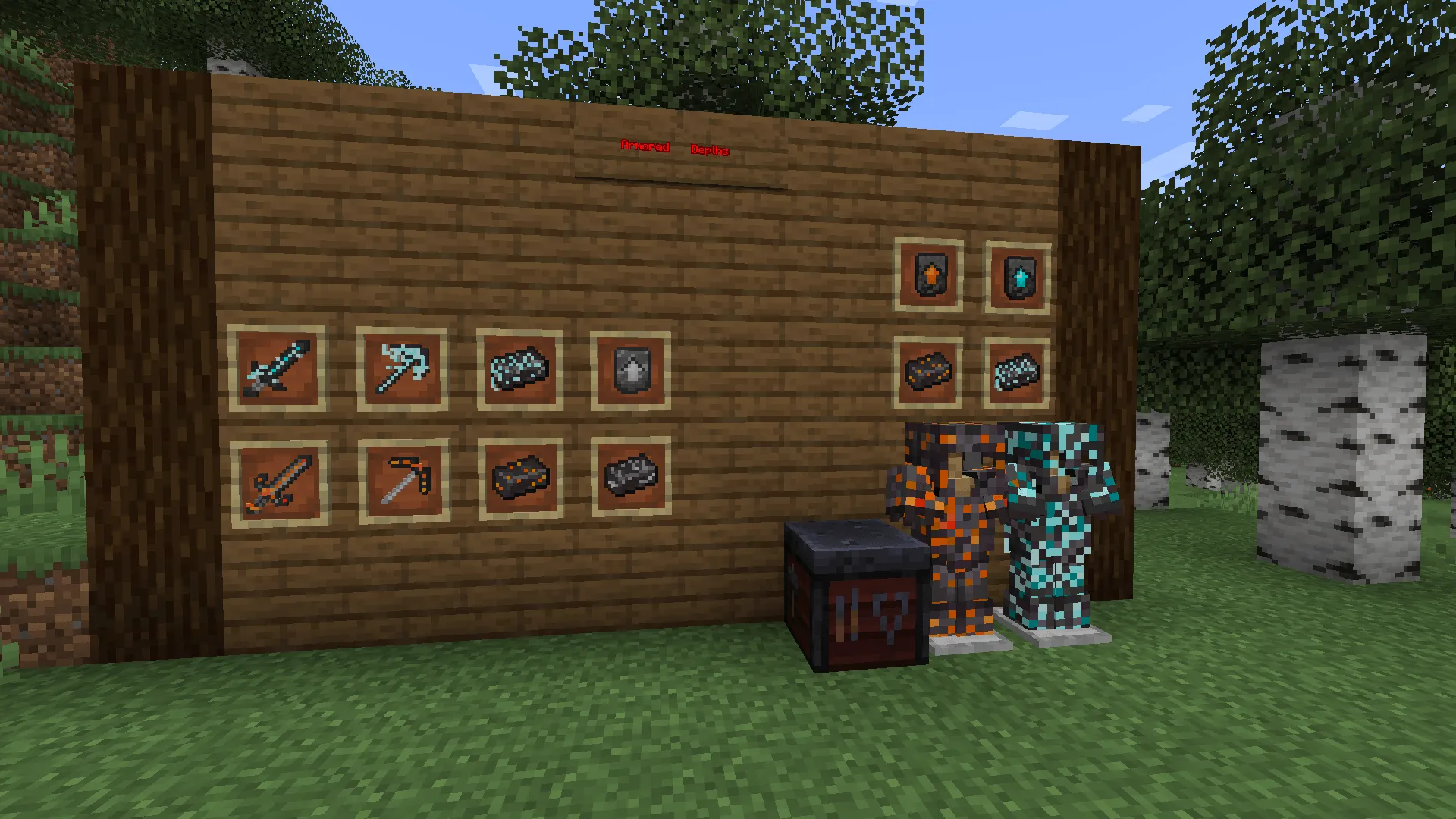 Armored Depths — скриншот 1 (Моды, Minecraft)