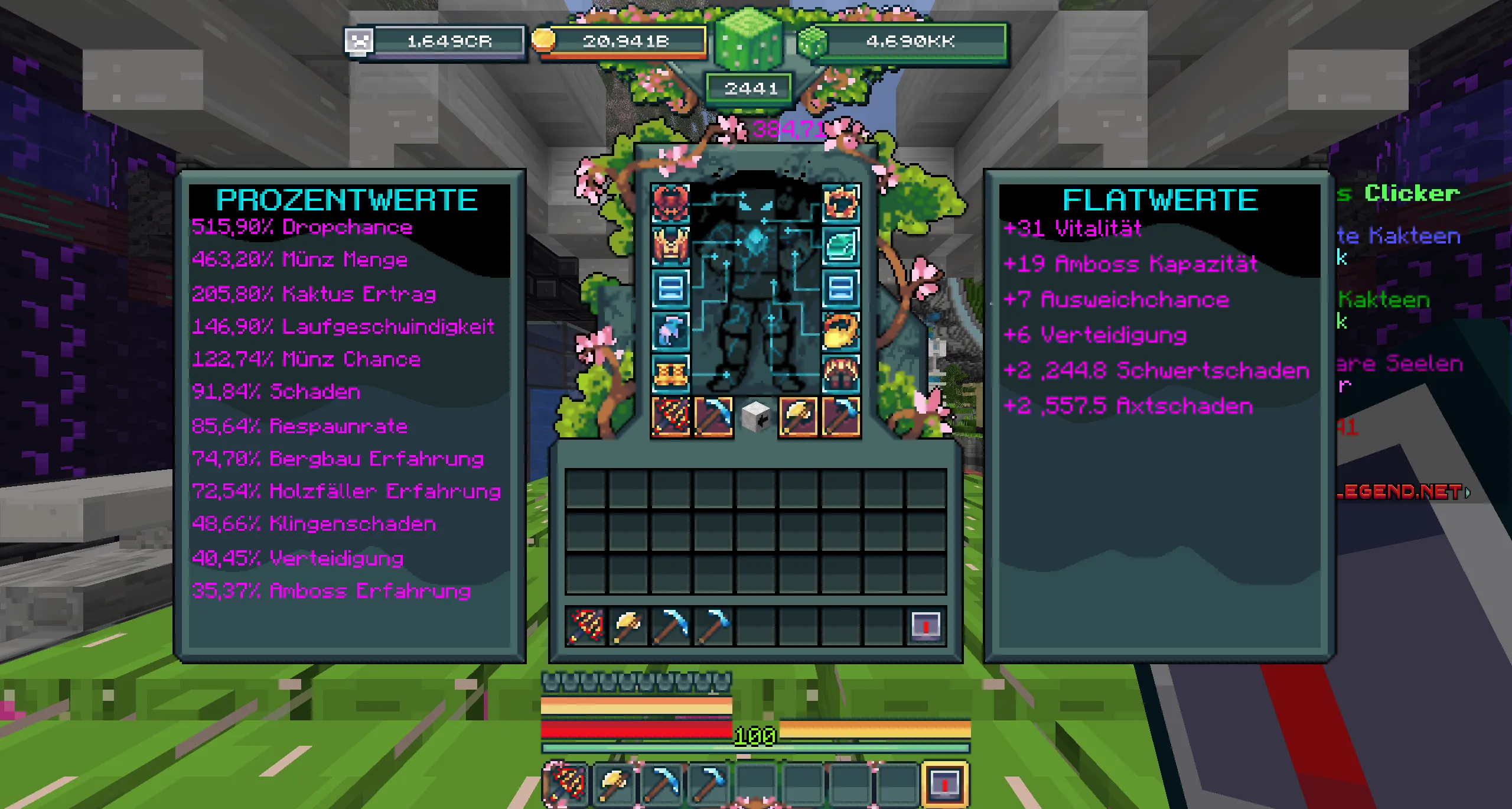 CC Live - ArmorStats, Моды, Minecraft