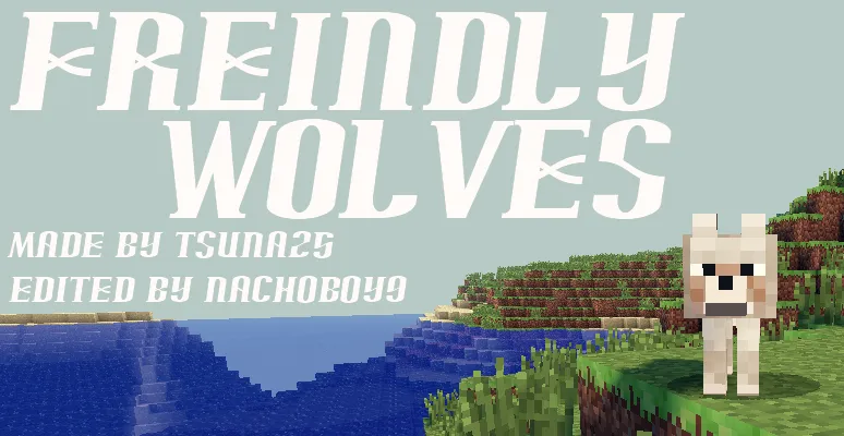 FriendlyWolves — скриншот 1 (Плагины, Minecraft)