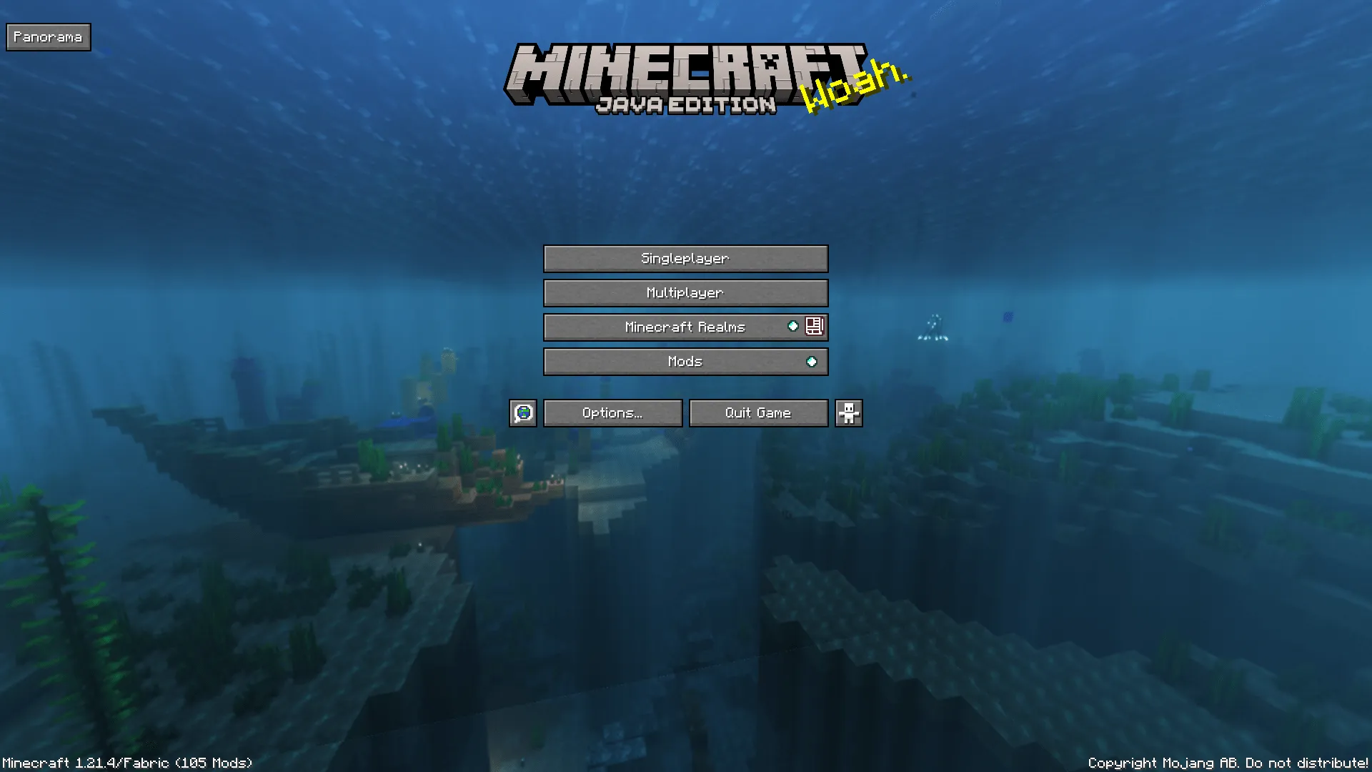 Update Aquatic Panorama with Shaders — скриншот 2 (Текстуры, Minecraft)