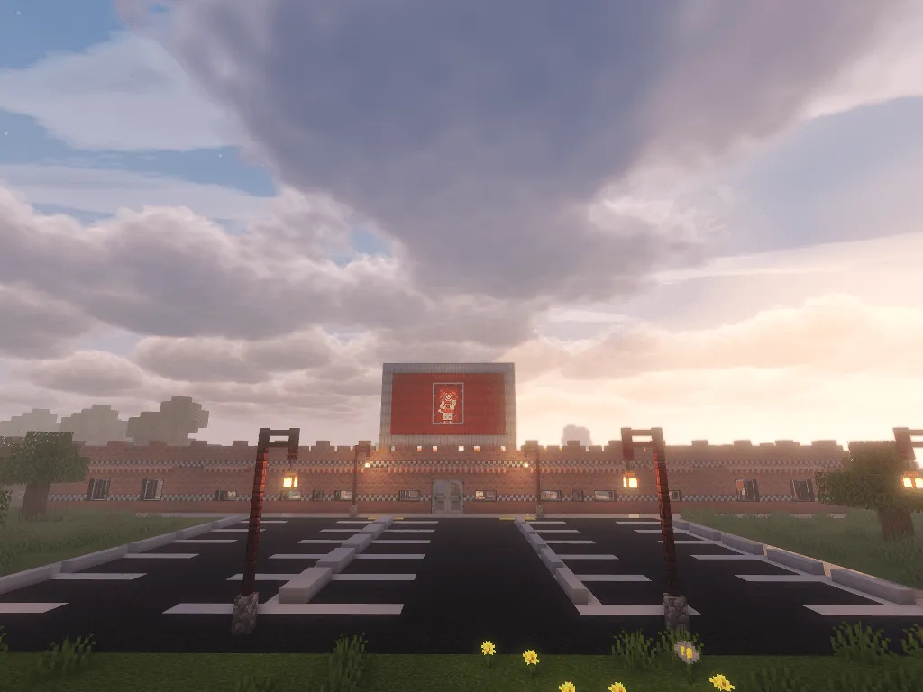 Fnaf Circus Baby's Pizza World MC map — скриншот 4 (Карты, Minecraft)