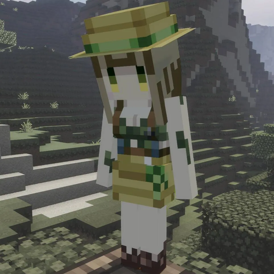 Melody's Cute Girl Villagers — скриншот 12 (Текстуры, Minecraft)