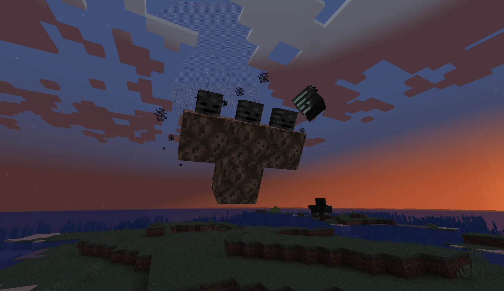 "realistic" wither, Текстуры, Minecraft