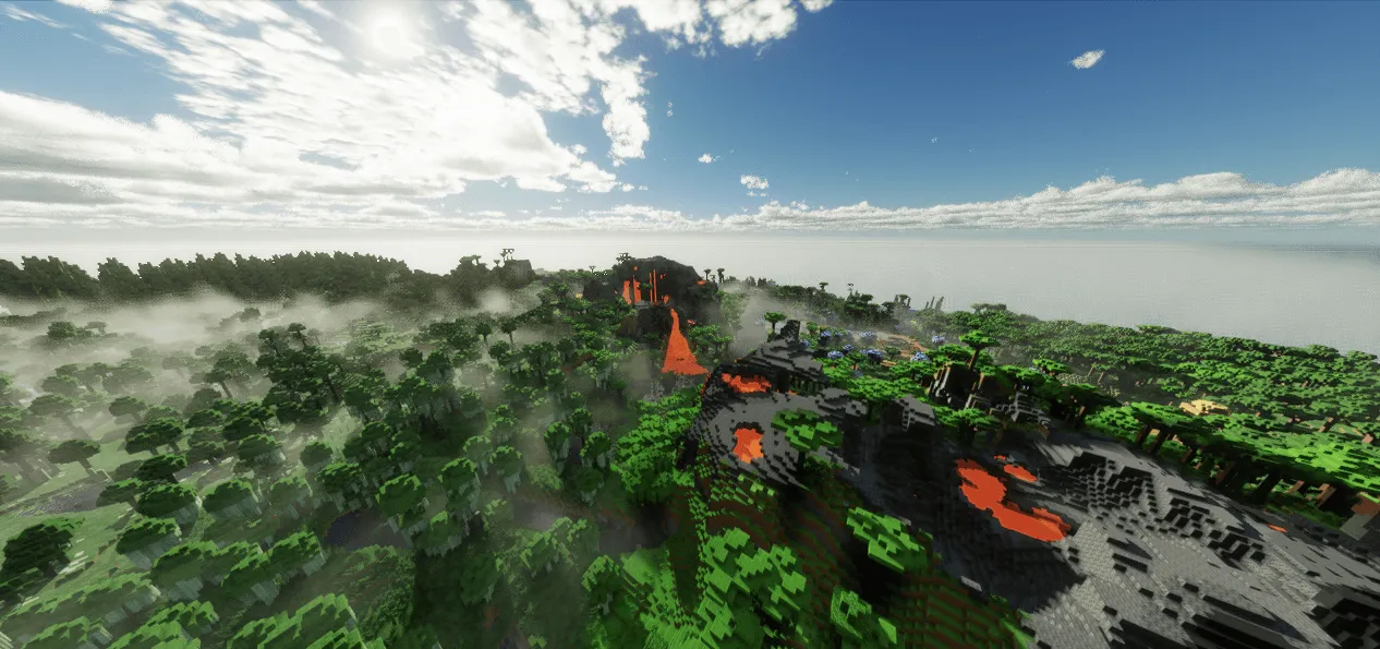 DERCODE — скриншот 12 (Шейдеры, Minecraft)