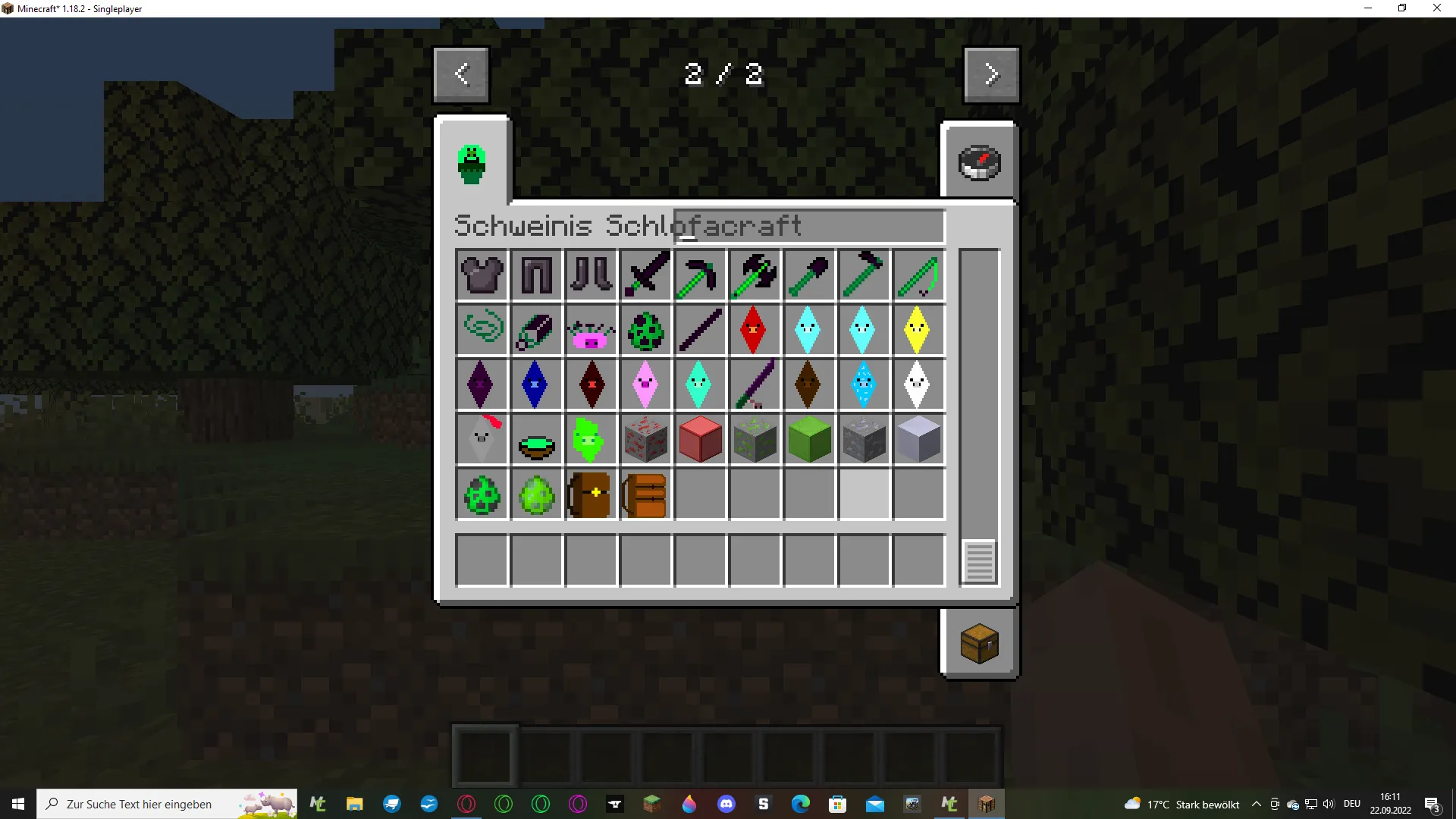 Schweinis SchlofaCraft(Forge), Моды, Minecraft