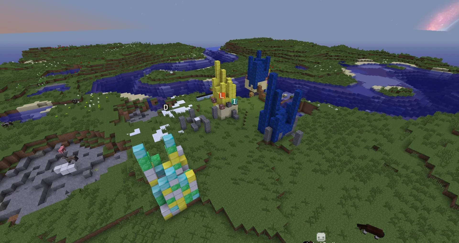 Electronic Lucky Block Original, Кастомизации, Minecraft