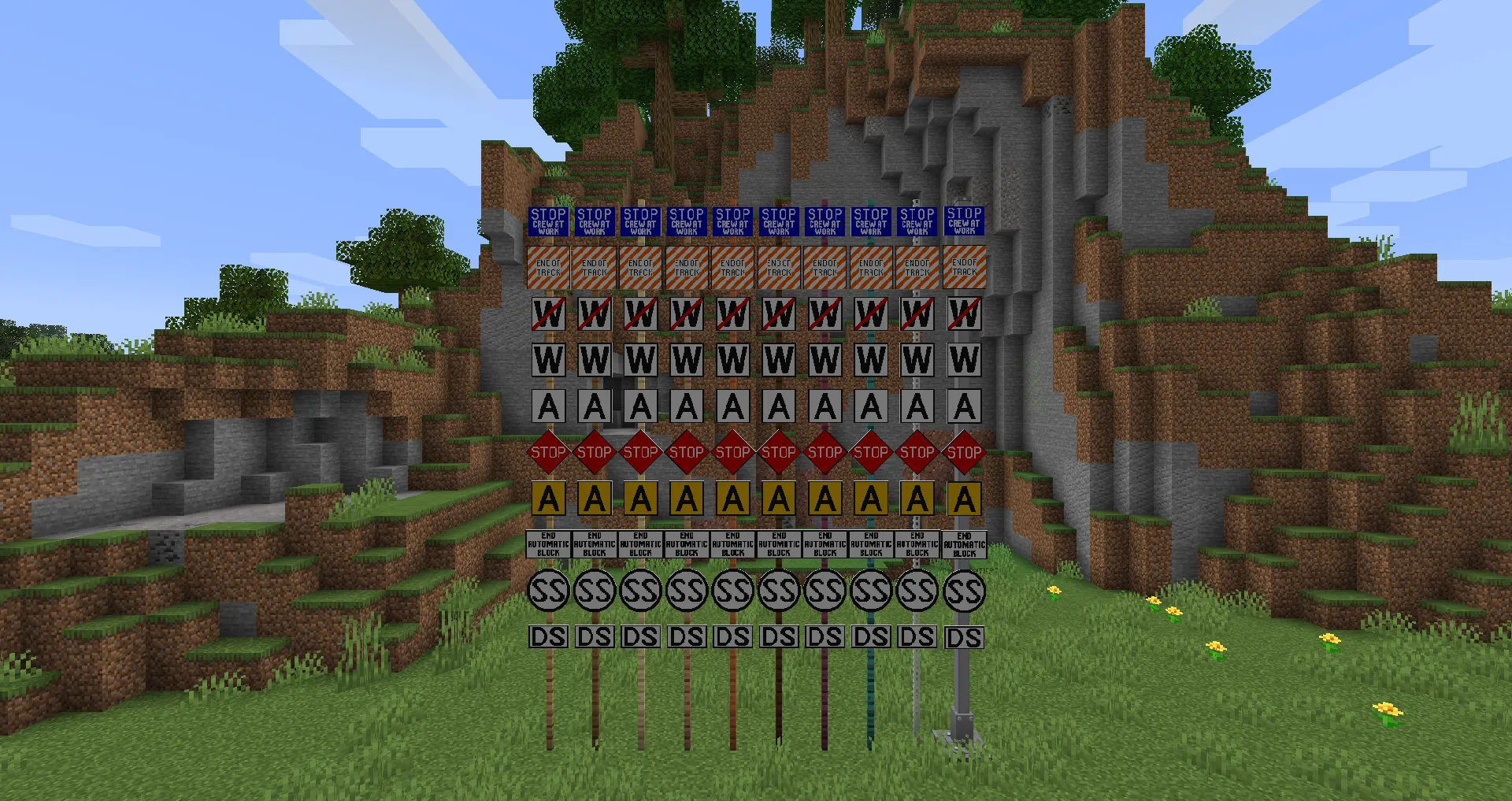 Signs & Signals — скриншот 3 (Моды, Minecraft)