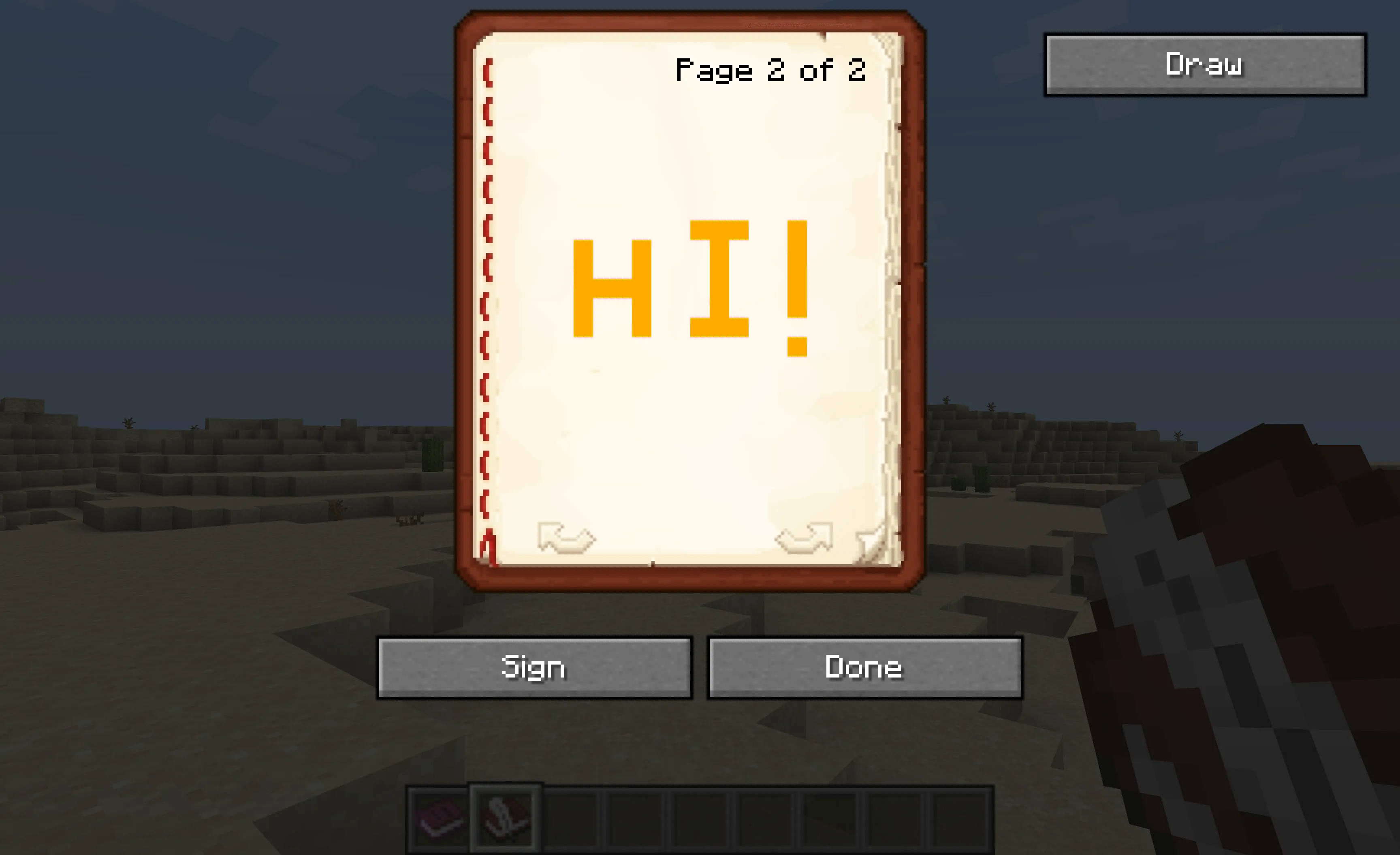 Sketchy Books — скриншот 5 (Моды, Minecraft)