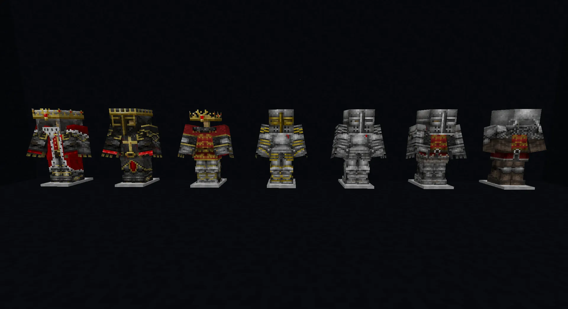Medieval Kingdom Armors — скриншот 2 (Моды, Minecraft)