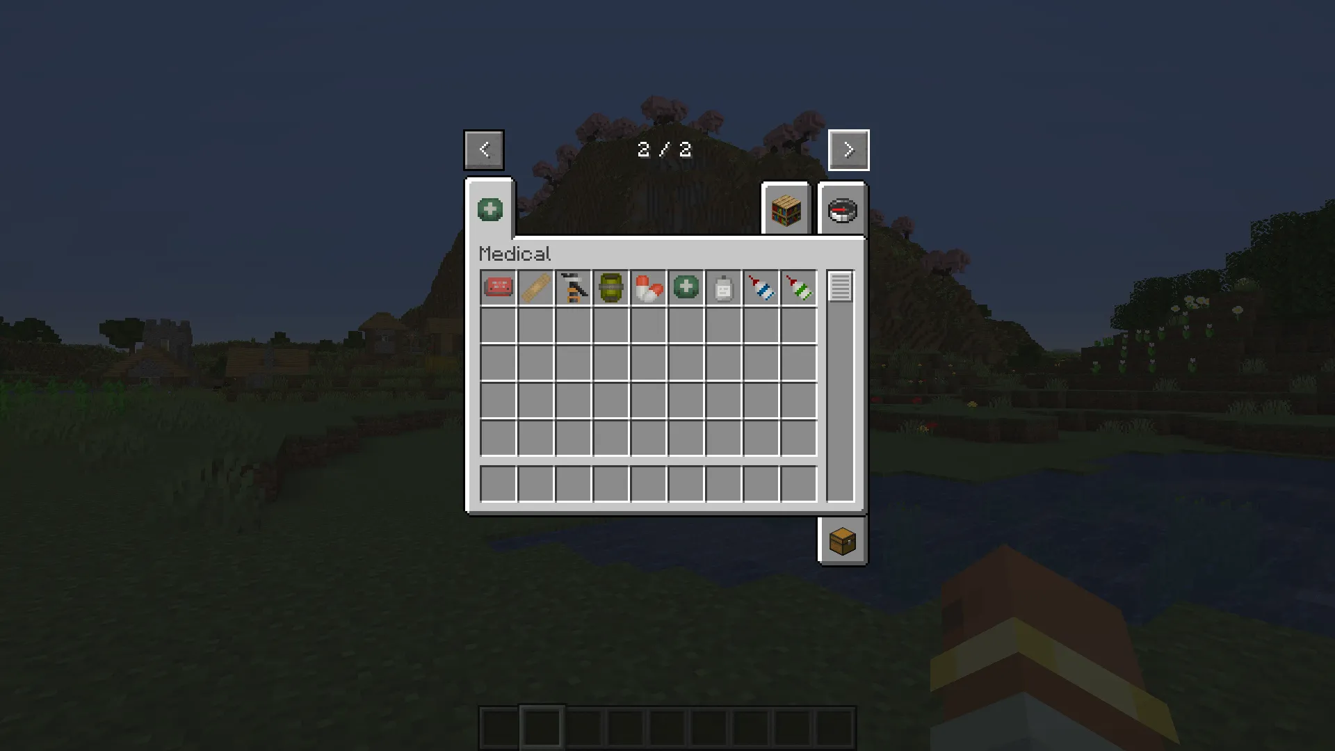 Medical system, Моды, Minecraft