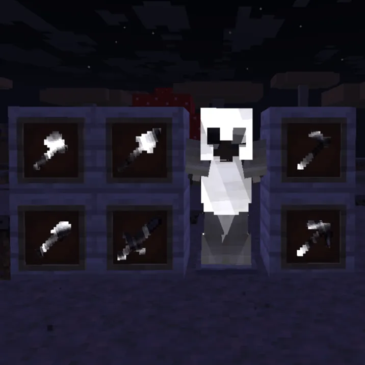 RGBW enchantment glow, Текстуры, Minecraft