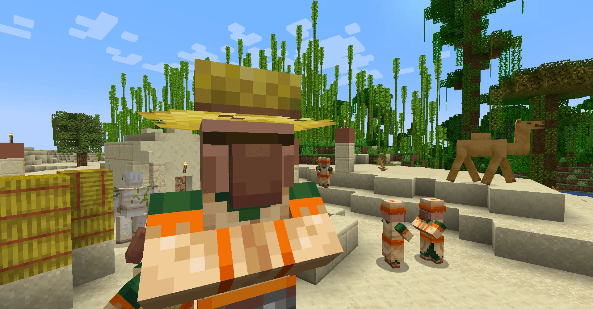 Villager Nose from Spawn Egg — скриншот 1 (Текстуры, Minecraft)