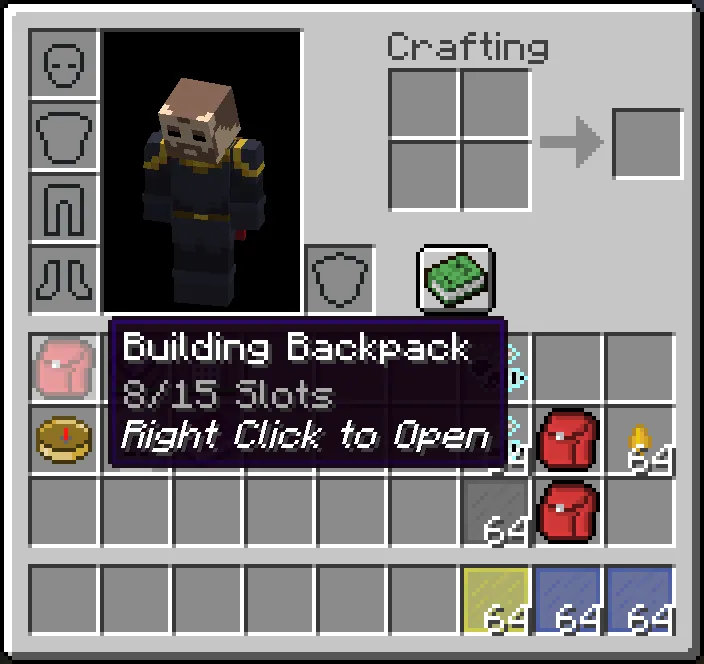 Backpack Opener, Моды, Minecraft