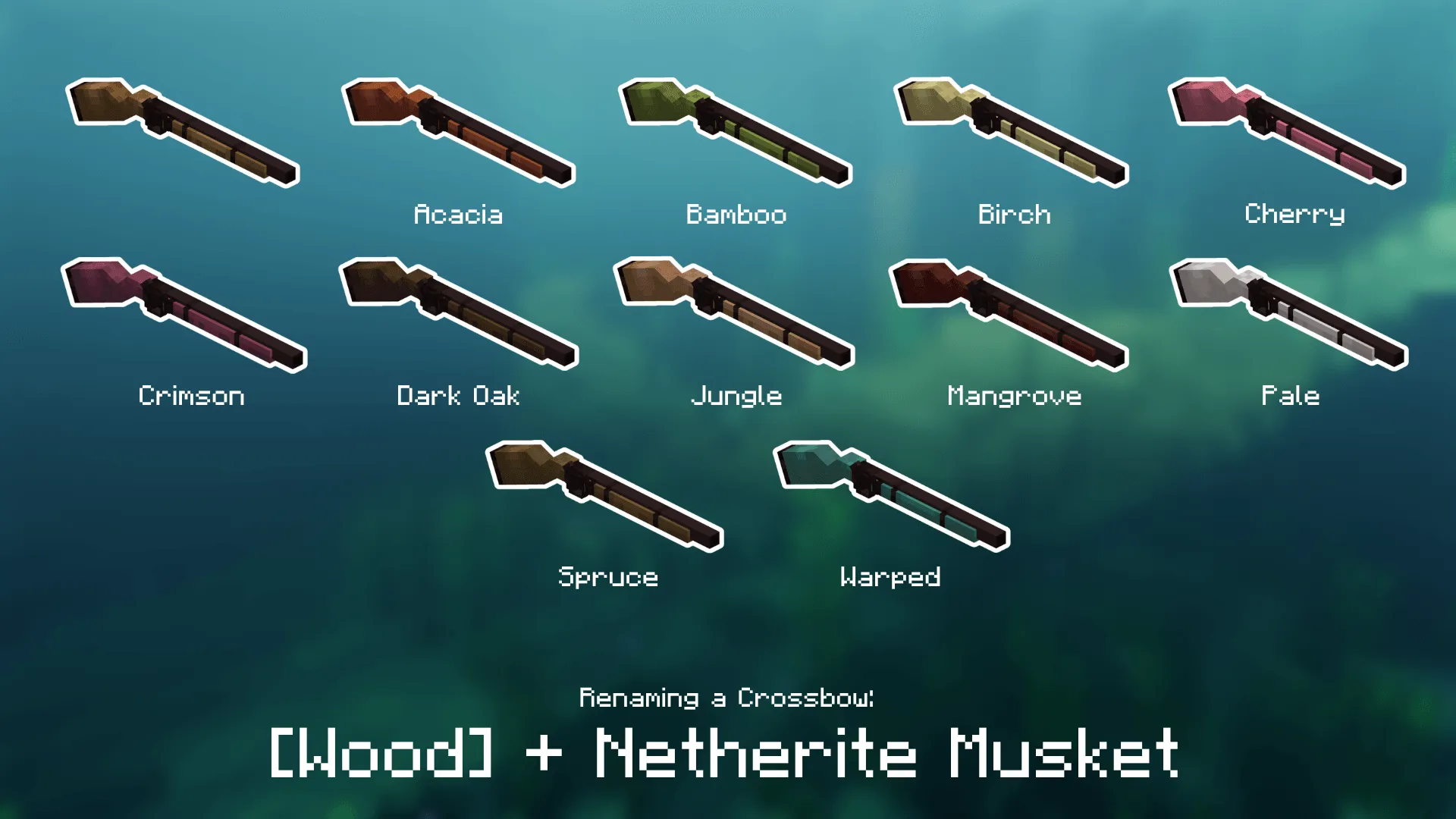 MTW's Pirates CIT Pack, Текстуры, Minecraft