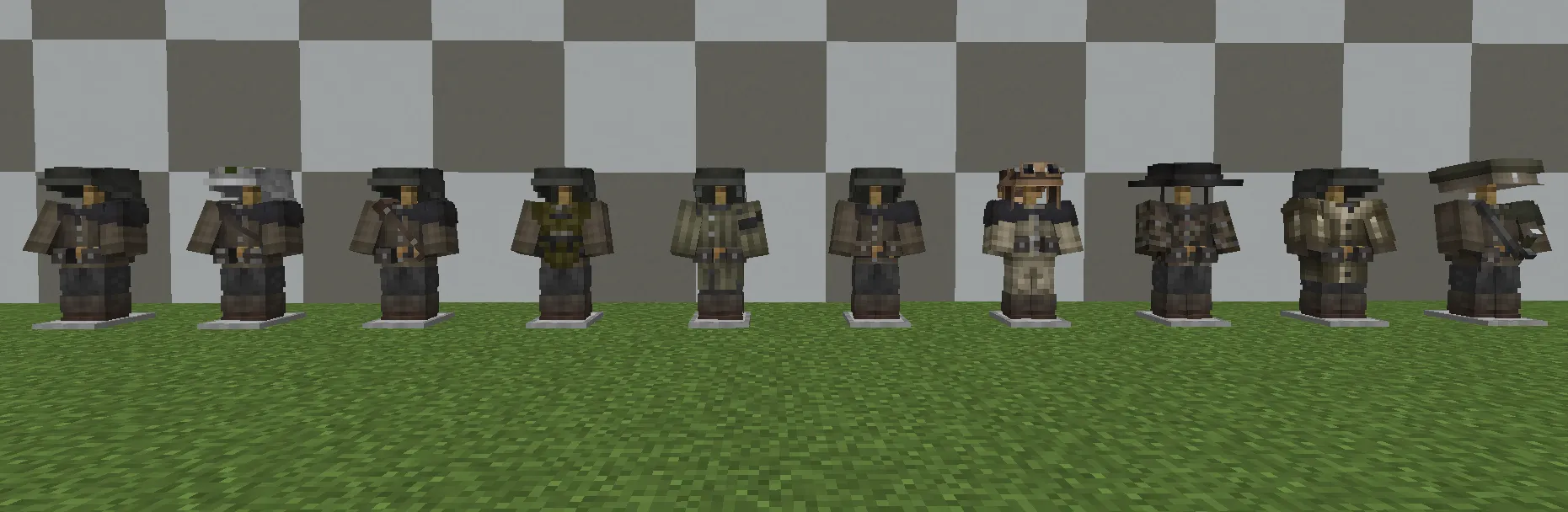Foxhole armour — скриншот 1 (Моды, Minecraft)
