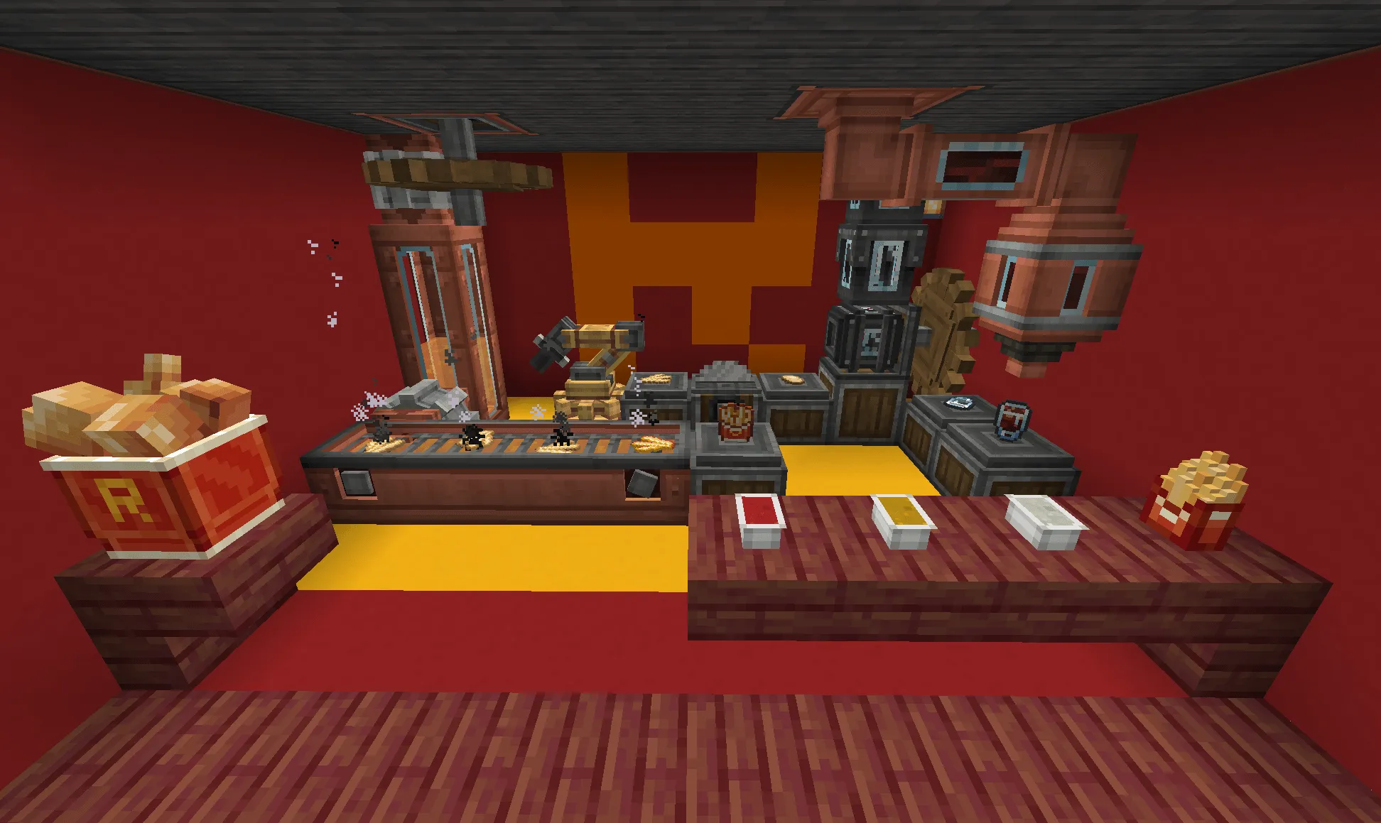 Create: Ratatouille Fried Delights — скриншот 1 (Моды, Minecraft)