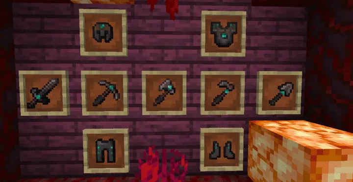 Netherite Redone — скриншот 2 (Текстуры, Minecraft)