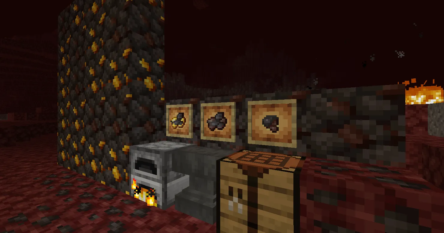 Raw Netherite Ore, Моды, Minecraft
