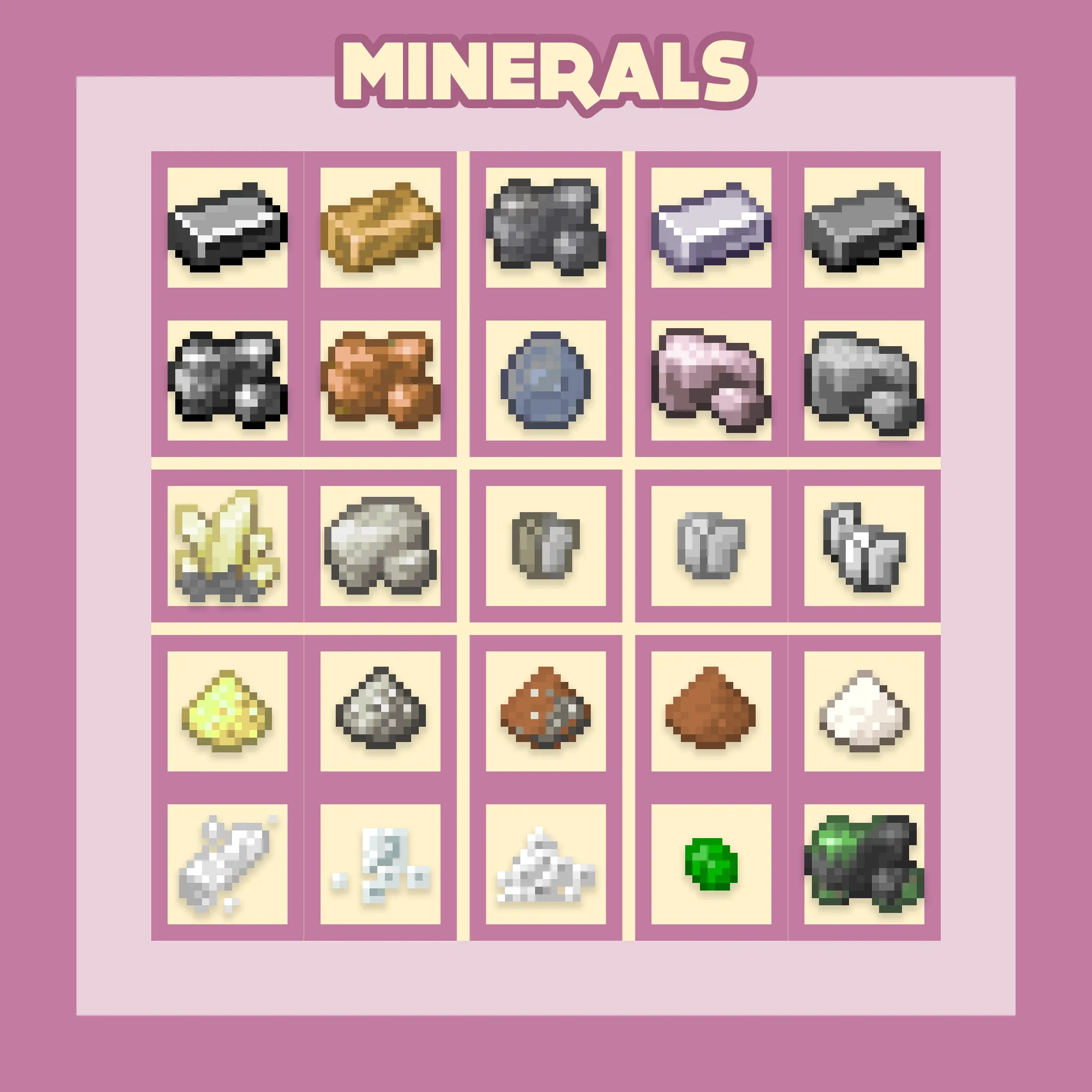 Tam's Chemistry, Моды, Minecraft