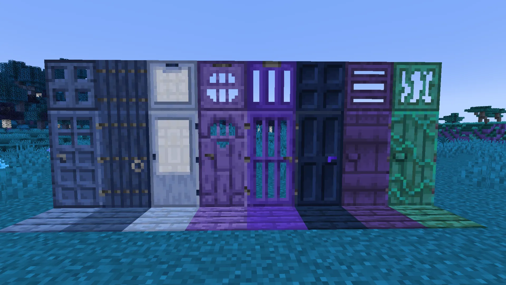 The Blue Pack — скриншот 6 (Текстуры, Minecraft)