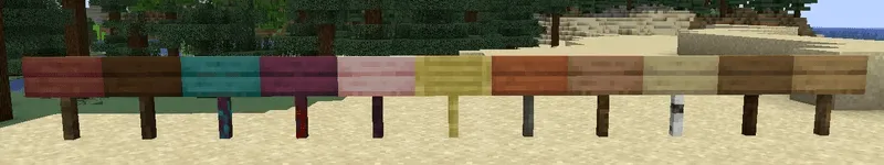 Pixel Consistent Sign — скриншот 1 (Текстуры, Minecraft)